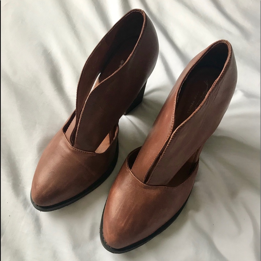 JEFFREY CAMPBELL | for Free People Deep V Bootie